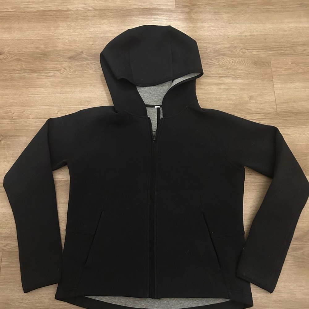 Black lululemon Hooded Jacket